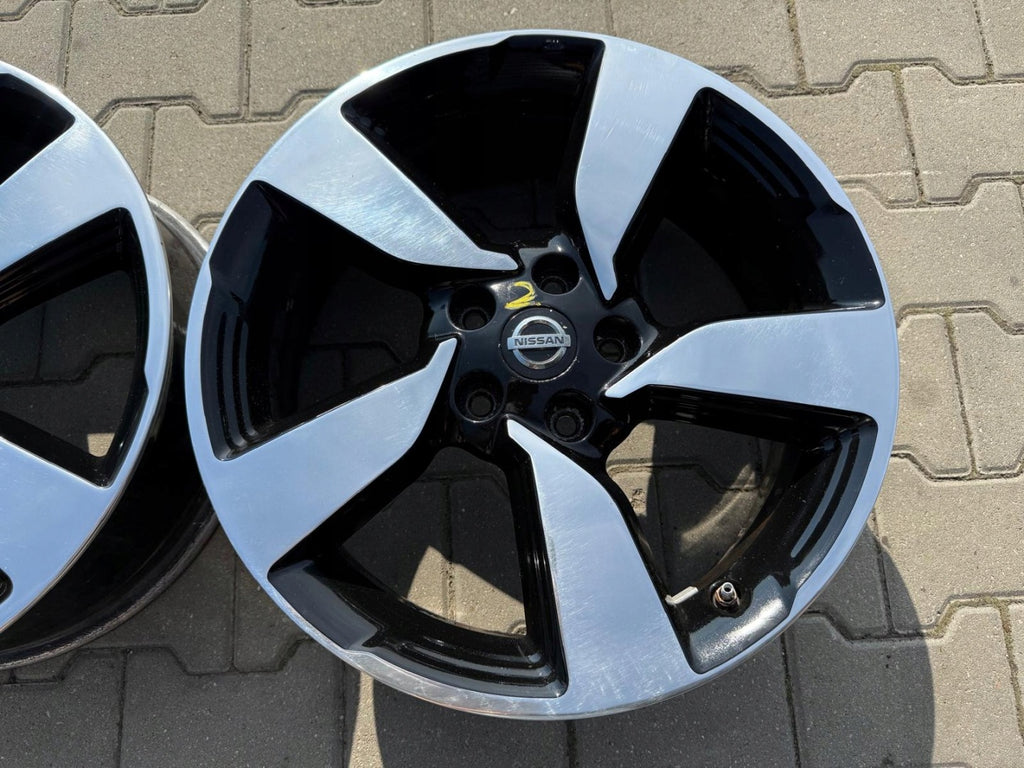 1x Alufelge 18 Zoll 7.0" 5x114.3 40ET Glanz Schwarz N64801 4EA8A Nissan Qashqai FEL1502038543ae