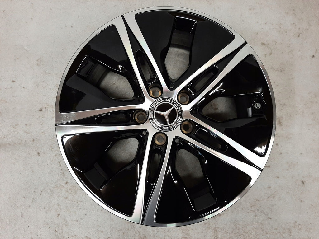 1x Alufelge 17 Zoll 7.0" 5x112 48,5ET A2054019000 Mercedes-Benz W205 Rim Wheel