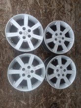 Laden Sie das Bild in den Galerie-Viewer, 4x Alufelge 16 Zoll 6.0" 5x108 Opel Zafira B Rim Wheel FEL5687054108it