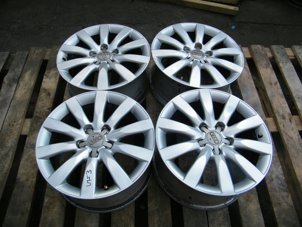 4x Alufelge 17 Zoll 8.0" 5x112 47ET Glanz Silber 8T0601025B Audi A4 B8 Rim Wheel FEL1471160156uv