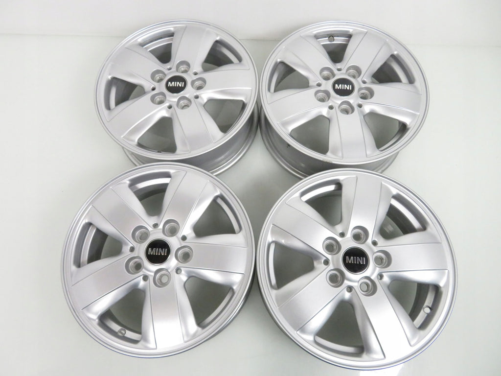 4x Alufelge 15 Zoll 5.5" 5x112 46ET M800372 Mini F57 F56 F55 Rim Wheel FEL1065341039ri