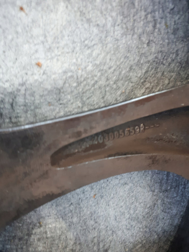 1x Alufelge 15 Zoll 5.0" 4x100 32ET 403005659R A4534011301 Renault Twingo Iii