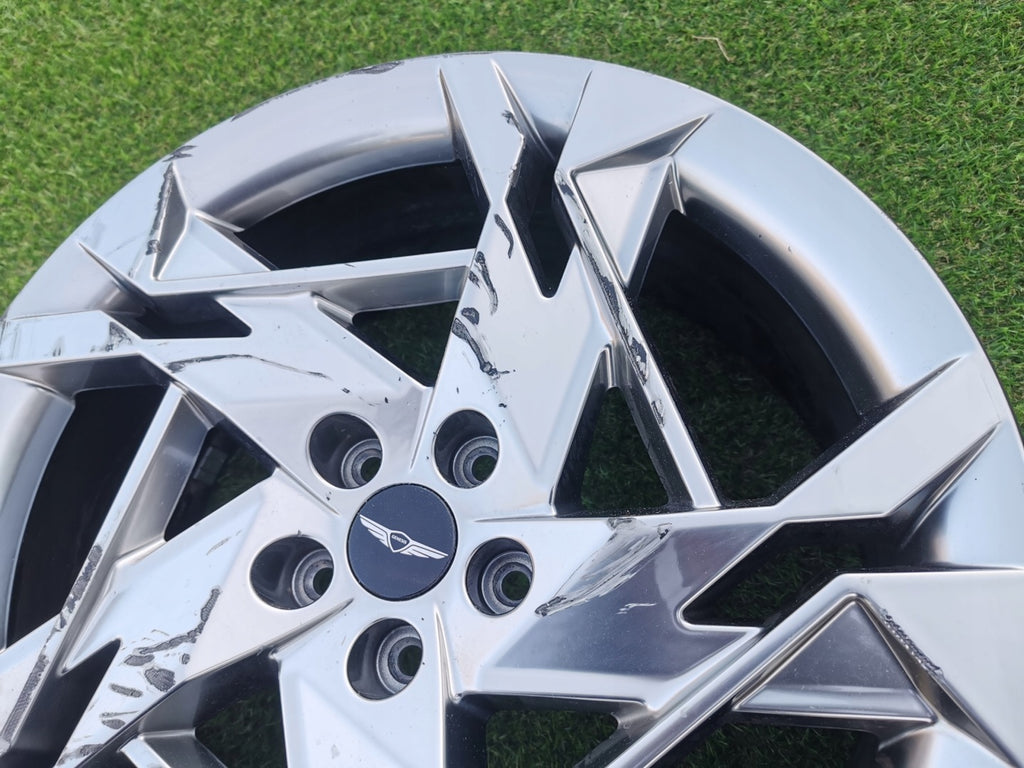 1x Alufelge 21 Zoll 8.5" 5x114.3 43 5ET 52910-CU400 Genesis Gv70 Gv80 Rim Wheel FEL5722480551eb
