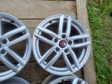 Laden Sie das Bild in den Galerie-Viewer, 4x Alufelge 16 Zoll 6.5" 5x112 41ET Glanz Silber KBA53206 VW Rim Wheel FEL9154988124st