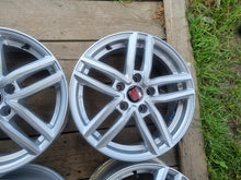 Load image into Gallery viewer, 4x Alufelge 16 Zoll 6.5" 5x112 41ET Glanz Silber KBA53206 VW Rim Wheel FEL9154988124st