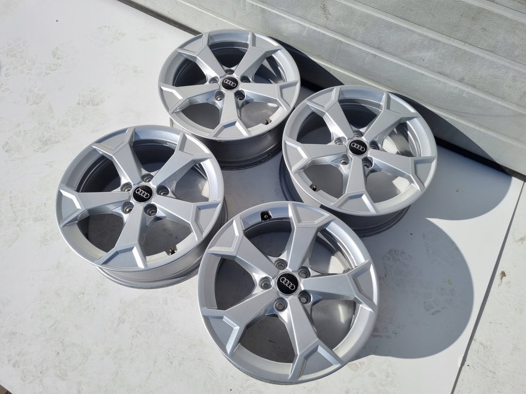 4x Alufelge 17 Zoll 6.5" 5x112 38ET Glanz Silber 83A0714978Z8 Audi B7 Rim Wheel FEL6849646512nw