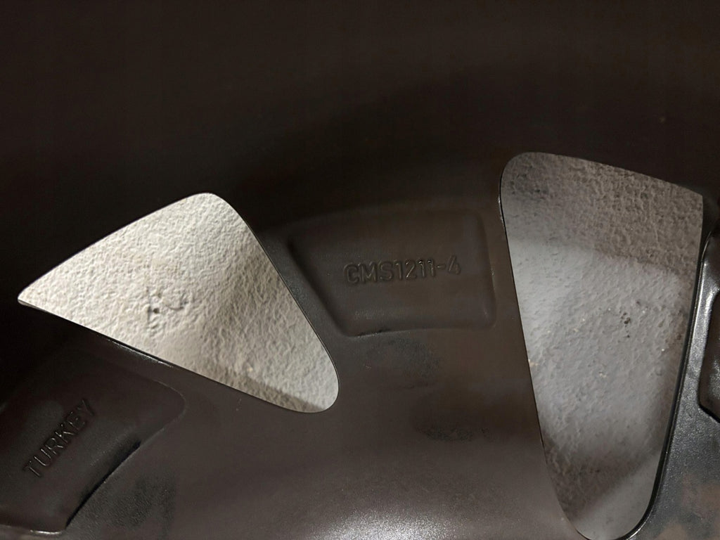 1x Alufelge 18 Zoll 5.0" 4x100 40ET Glanz Grau CMS1211-4 Toyota Aygo X Rim Wheel FEL8966055624co