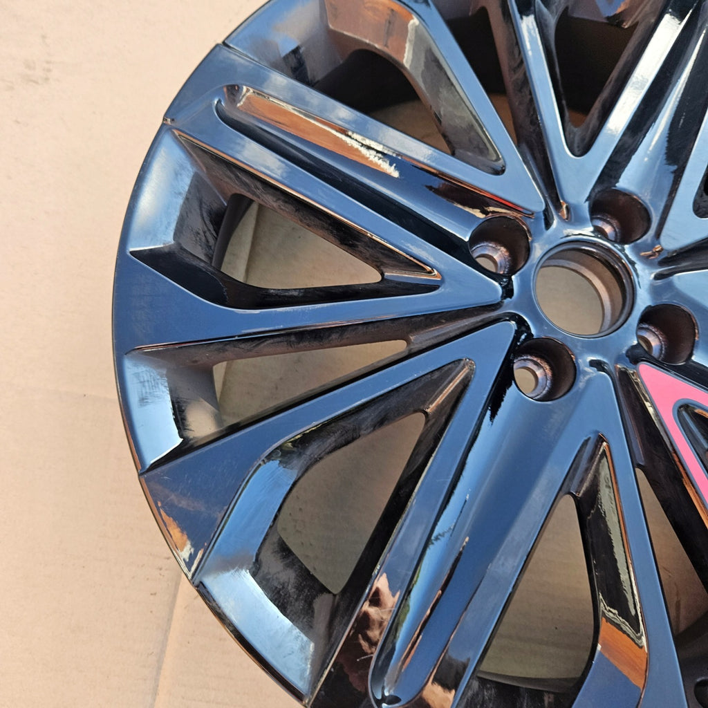 1x Alufelge 18 Zoll 5.0" 4x100 40ET Matt Schwarz CMS1229-2 Toyota Aygo Rim Wheel FEL6701272124fe