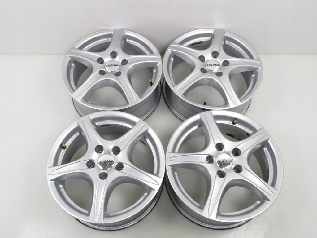 4x Alufelge 16 Zoll 6.5" 5x112 35ET KBA49613 Audi I Rim Wheel FEL1583280142oq