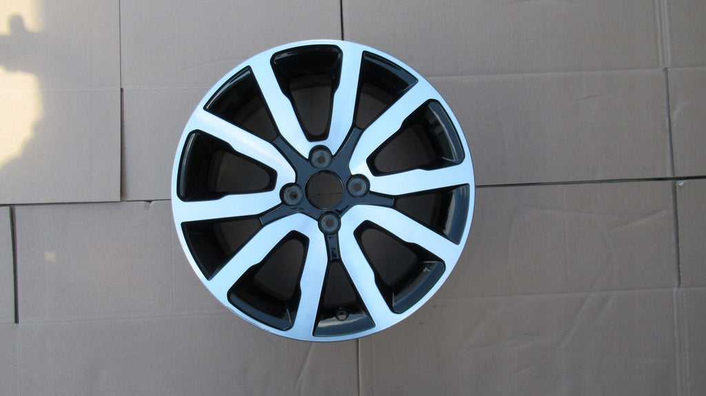 1x Alufelge 16 Zoll 7.0" 4x100 37ET Glanz Renault Clio 1 Rim Wheel