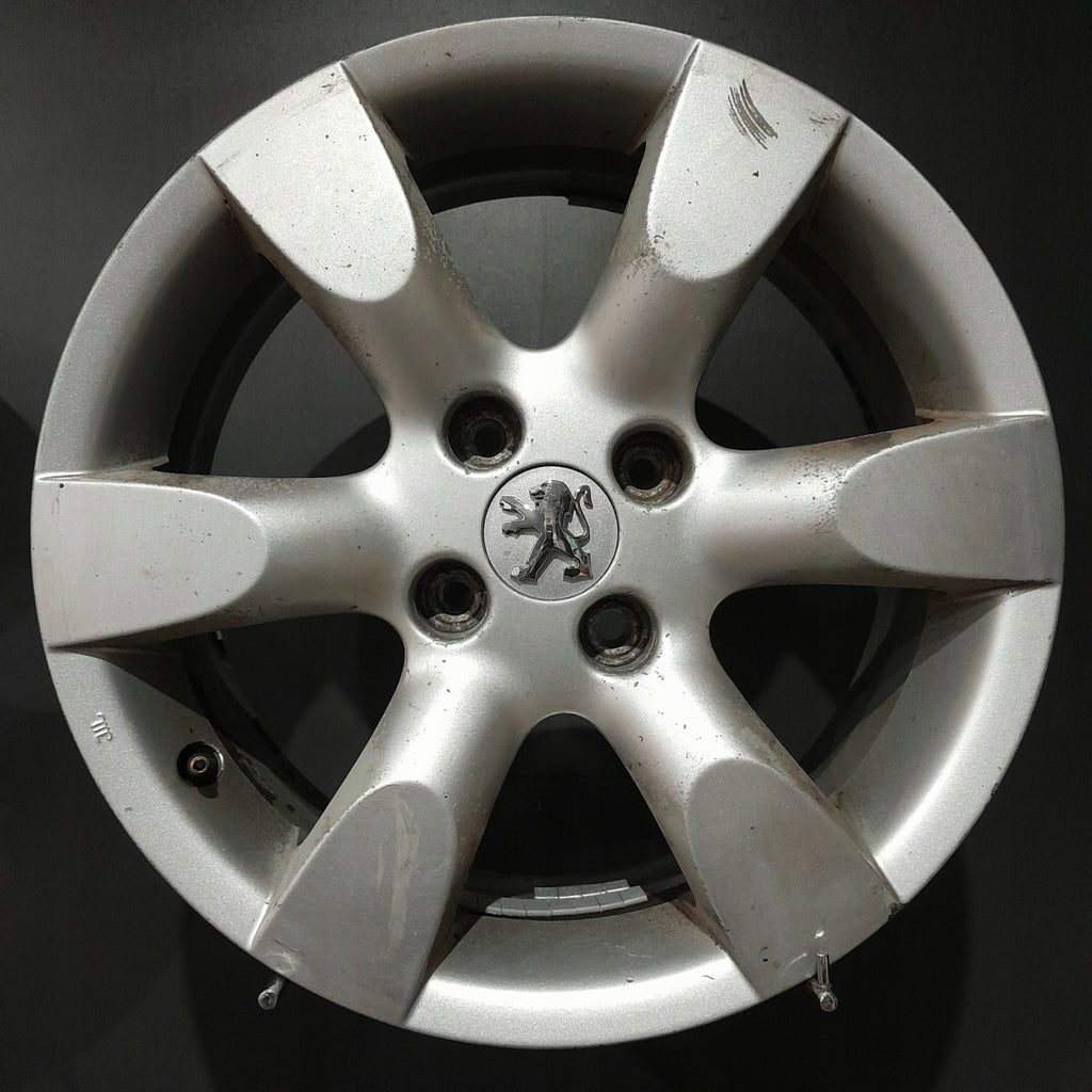 4x Alufelge 16 Zoll 6.5" 4x108 31ET Glanz Silber 9681285480 Peugeot I Rim Wheel FEL7527487675dl