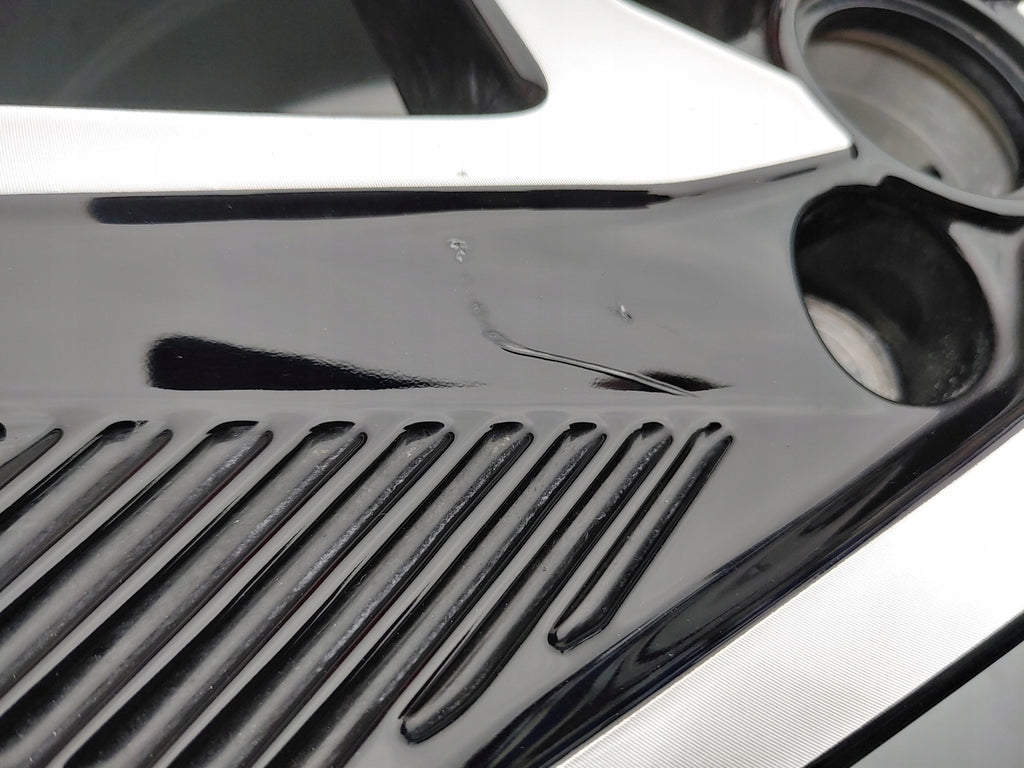 1x Alufelge 16 Zoll 6.5" 4x100 48ET Glanz Schwarz 52910-K7200 Hyundai I10 I20