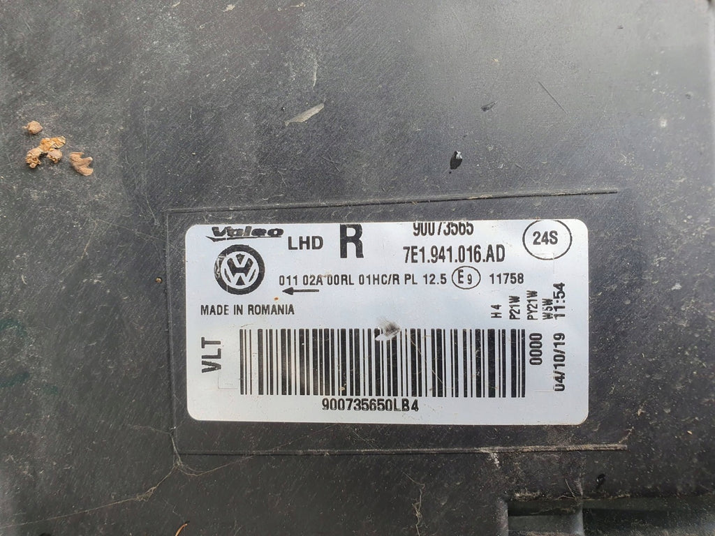 Frontscheinwerfer VW Multivan 7E1941016AD Rechts Scheinwerfer Headlight SCH7656897829hu