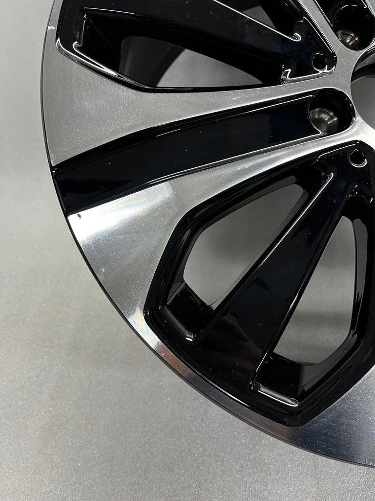 1x Alufelge 18 Zoll 8.0" 5x112 38ET Glanz Schwarz A2534014600 Mercedes-Benz Glc