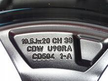 Laden Sie das Bild in den Galerie-Viewer, 1x Alufelge 20 Zoll 10.5&quot; 5x108 38ET Glanz Schwarz MX53-1007-DA Jaguar Rim Wheel