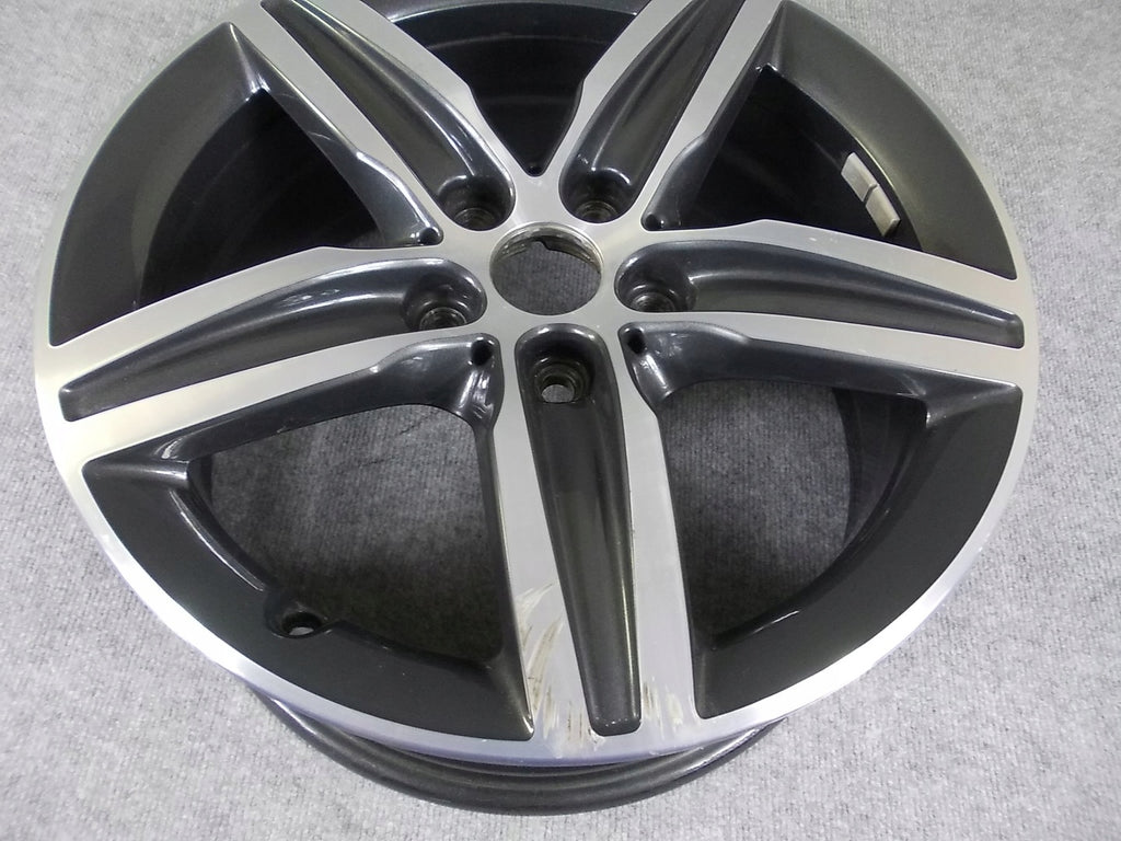 1x Alufelge 17 Zoll 7.5" 5x112 54ET Glanz Graphit 6855091 BMW 2 F45 F46