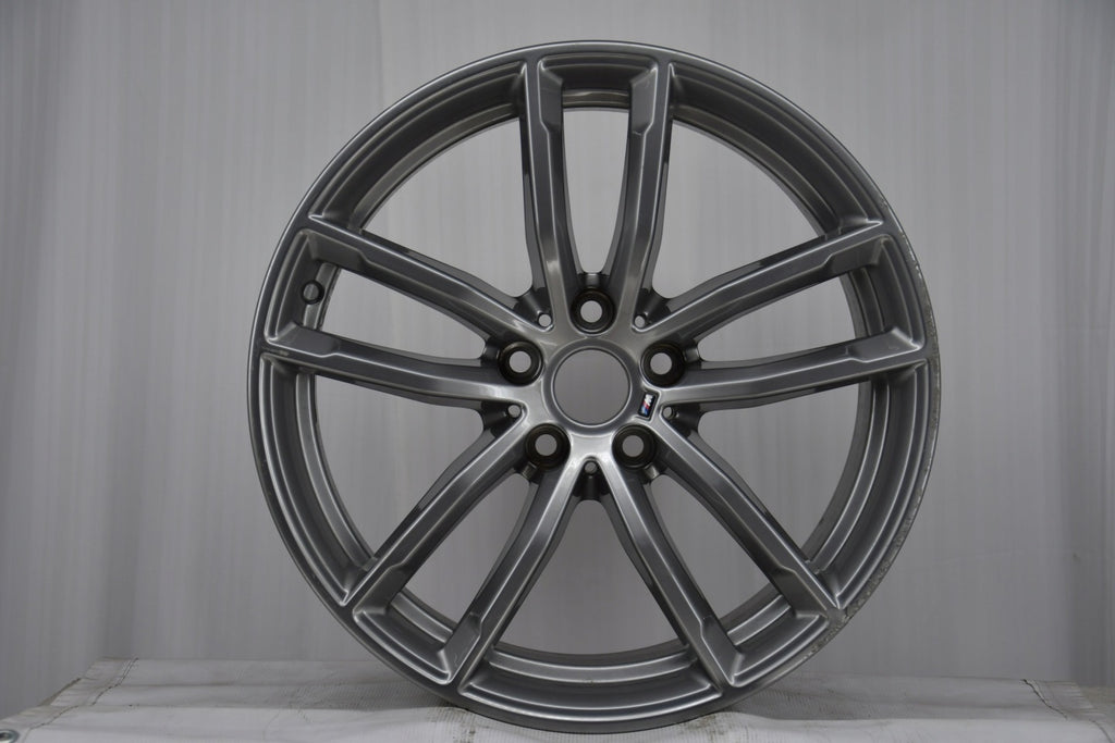 1x Alufelge 18 Zoll 8.0" 5x112 30ET Glanz Graphit 8093405 BMW G31 G30 Rim Wheel FEL7937233430cr