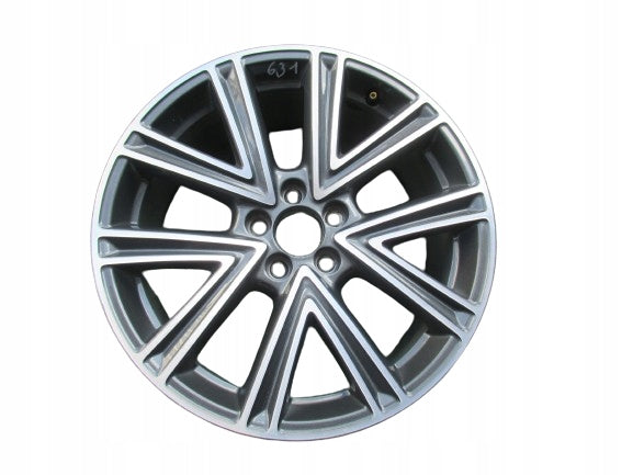 1x Alufelge 17 Zoll 7.5" 5x100 46ET Glanz Graphit 82A601025 Audi A1 Mg Rim Wheel