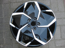 Load image into Gallery viewer, 1x Alufelge 19 Zoll 7.5" 5x114.3 49 5ET Glanz Schwarz 52910-GI110 Hyundai Ioniq FEL9850170285hn
