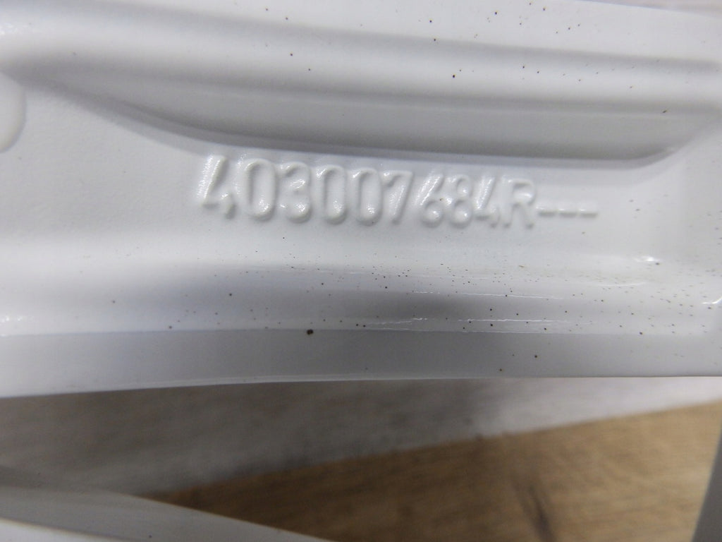 1x Alufelge 16 Zoll 7.0" 4x100 37ET 403007684R Renault Twingo Iii Rim Wheel