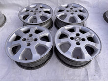 Load image into Gallery viewer, 4x Alufelge 15 Zoll 6.0" 4x100 49ET Glanz Silber 24407168 Opel Astra Corsa FEL7375405685db