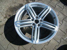 Laden Sie das Bild in den Galerie-Viewer, 1x Alufelge 20 Zoll 8.5" 5x112 33ET Glanz Silber 8T0601025B Audi B9 Rim Wheel FEL3759202994ab