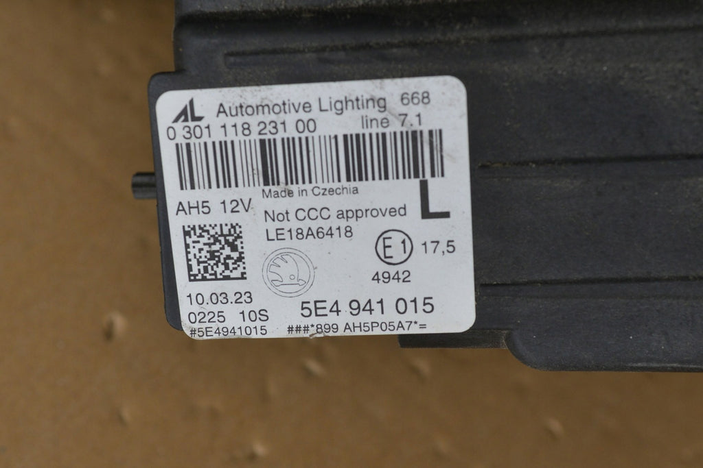 Frontscheinwerfer Skoda Octavia I 5E4941015 LED Links Scheinwerfer Headlight SCH1135904906ep