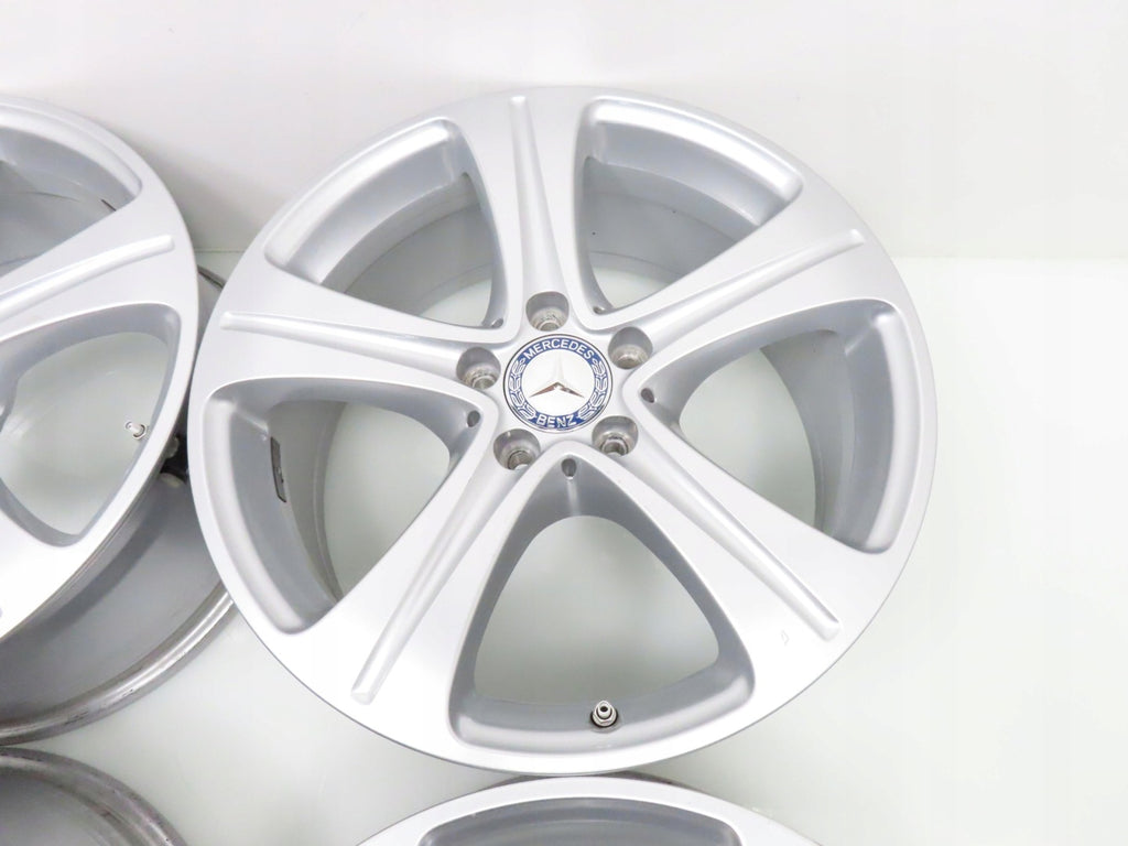 4x Alufelge 18 Zoll 8.0" 5x112 43ET Glanz Silber A2134011400 Mercedes-Benz W213 FEL4993115711ih