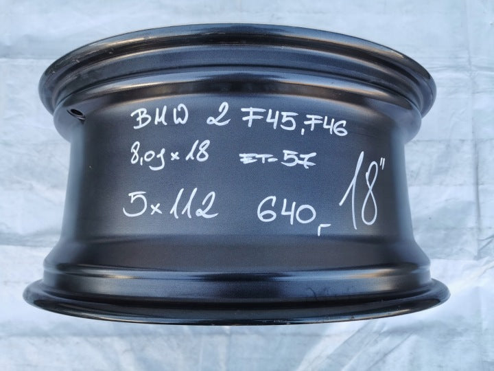 1x Alufelge 18 Zoll 8.0" 5x112 57ET 6855092 BMW 2 F45 F40 F46 Rim Wheel FEL8380838174jk