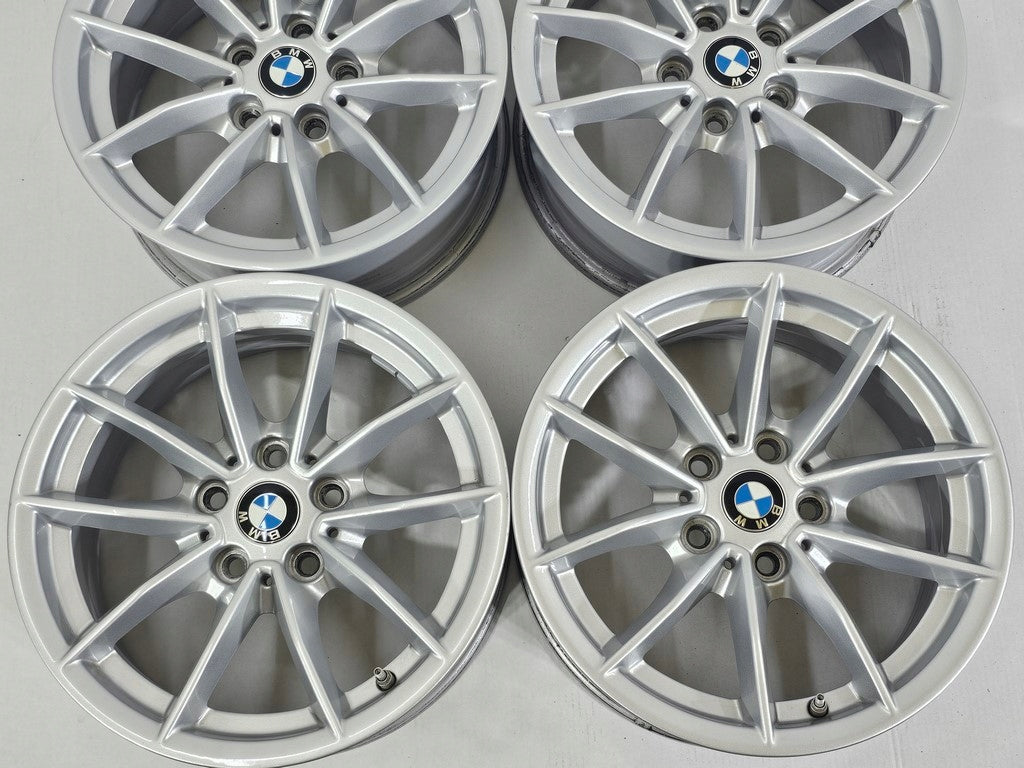 4x Alufelge 16 Zoll 6.5" 5x112 22ET Glanz Silber 6876921 BMW Rim Wheel FEL5155842191ic