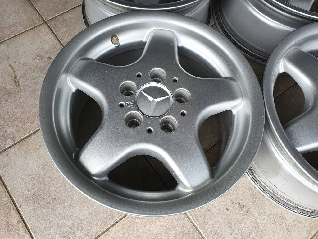 4x Alufelge 15 Zoll 7.0" 5x112 35ET Z5970535R Mercedes-Benz W203 W210 Rim Wheel FEL2967591009zb