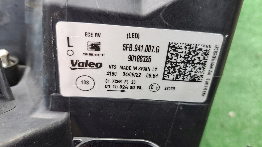 Frontscheinwerfer Seat Leon 5FB941007G Full LED Links Scheinwerfer Headlight