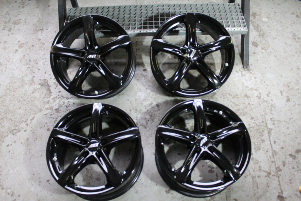 4x Alufelge 17 Zoll 7.5" 5x112 40ET Glanz Schwarz KBA-47940-KBA Audi I Rim Wheel FEL2186515089vy
