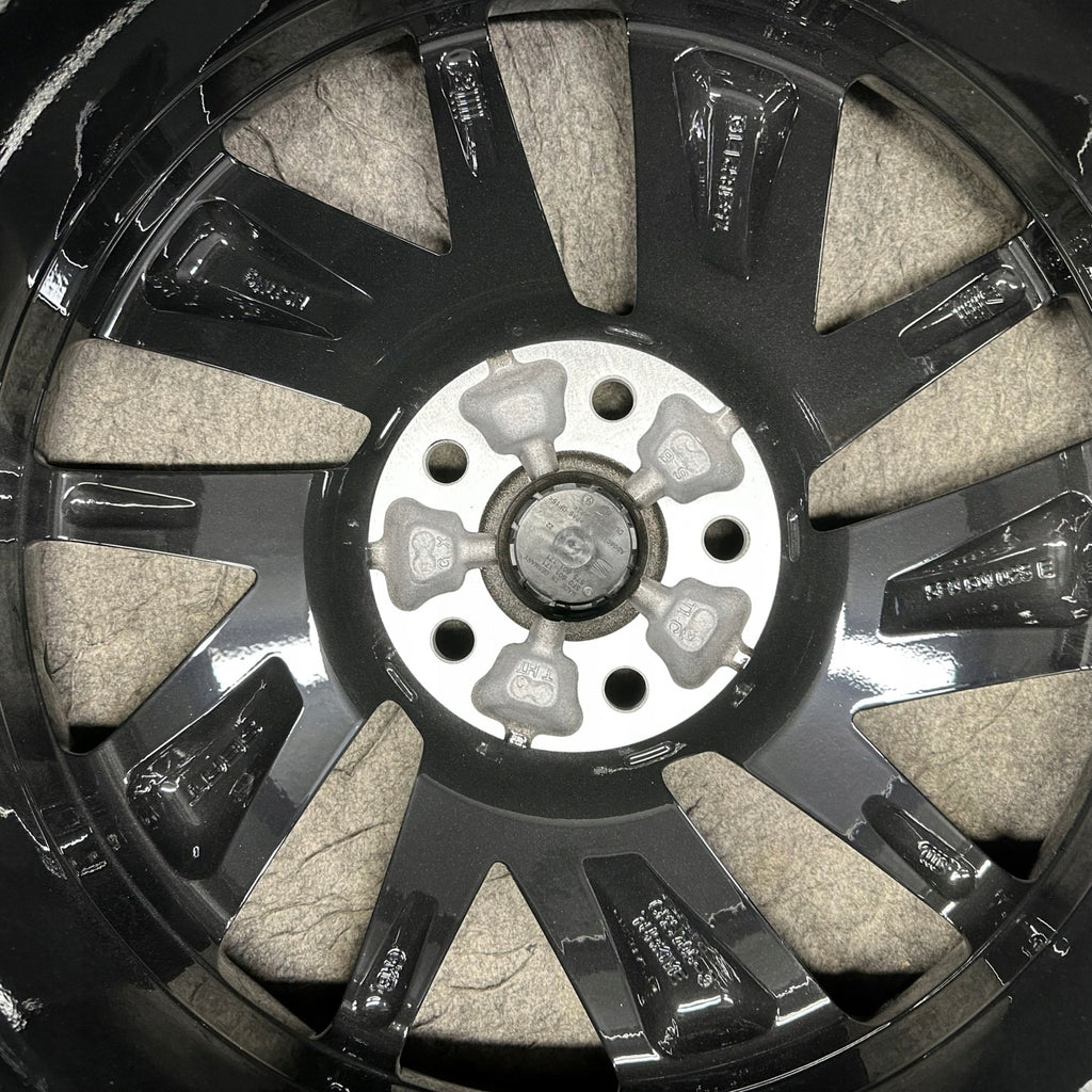 4x Alufelge 18 Zoll 7.5" 5x112 51ET Glanz Grau 5F0601025E Mg Leon Rim Wheel FEL1115442671gp