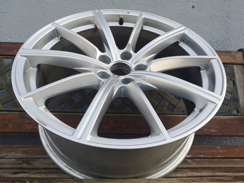 1x Alufelge 19 Zoll 8.0" 5x112 26ET 8W0601025CP Audi A5 A4 Rim Wheel FEL9669263552qp
