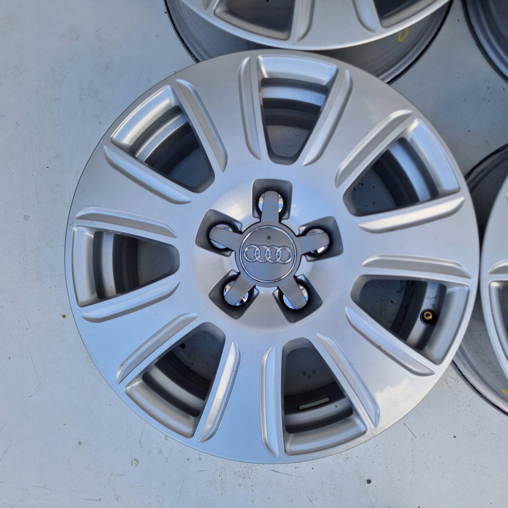 1x Alufelge 16 Zoll 6.5" 5x112 33ET Glanz Silber 8U0601025 Audi C5 A4 B6 B7