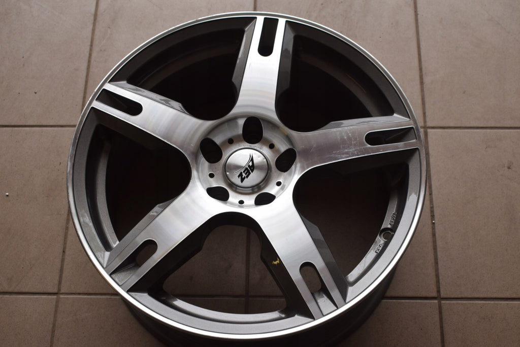 1x Alufelge 18 Zoll 8.0" 5x112 40ET Graphit ATAG8AP40 Rim Wheel FEL3722121933wd
