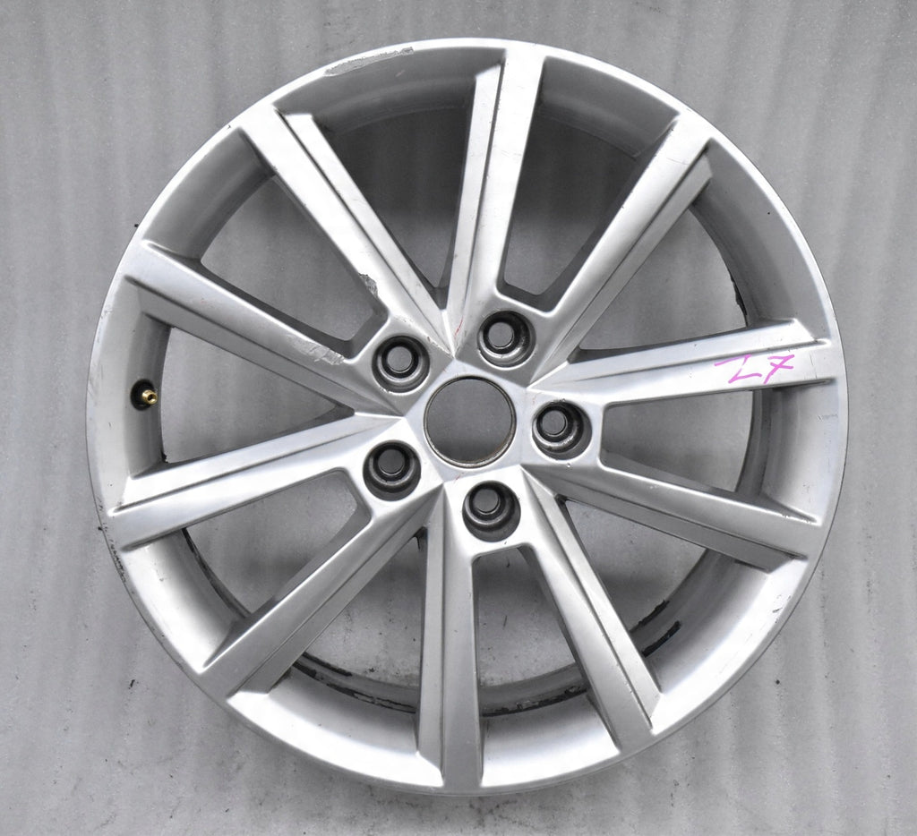 1x Alufelge 17 Zoll 7.0" 5x112 49ET 5E0601025E 5E0601025BT Skoda Superb Iii