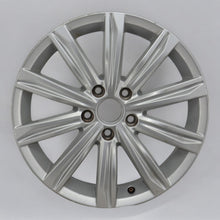 Load image into Gallery viewer, 1x Alufelge 17 Zoll 6.5&quot; 5x112 48,5ET Glanz Silber 5TA601025J Vw Rim Wheel