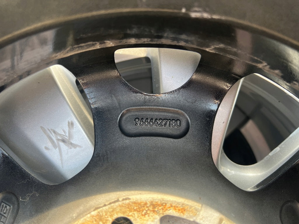 1x Alufelge 14 Zoll 5.5" 4x108 9666427180 Citroën Rim Wheel FEL2733019836um