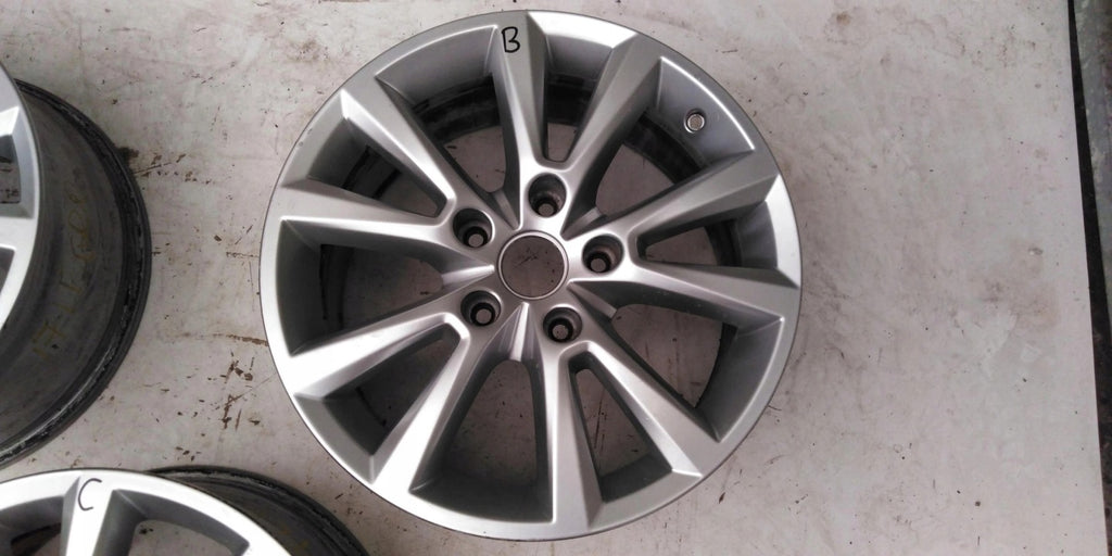 1x Alufelge 18 Zoll 8.0" 5x130 53ET Glanz Silber 7P6601025C VW Touareg Rim Wheel FEL6707052649qa