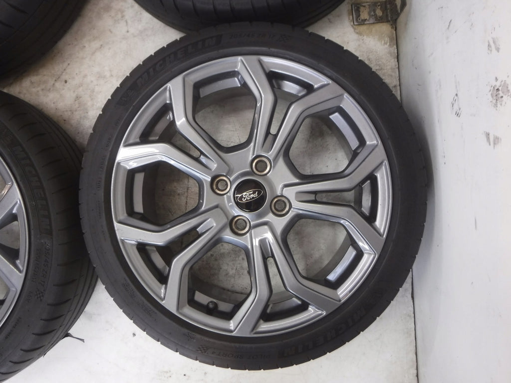 4x Alufelge 17 Zoll 7.0" 4x108 47 5ET Glanz Graphit H1BJ-1007-D1A Ford Fiesta I FEL7329222280qo
