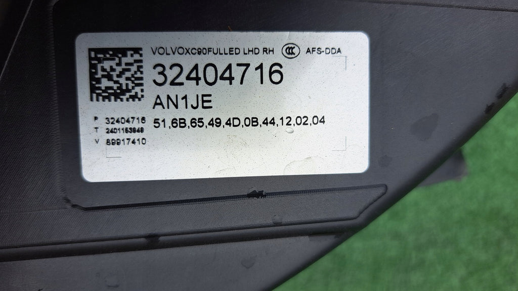 Frontscheinwerfer Volvo Xc90 32404716 Rechts Scheinwerfer Headlight