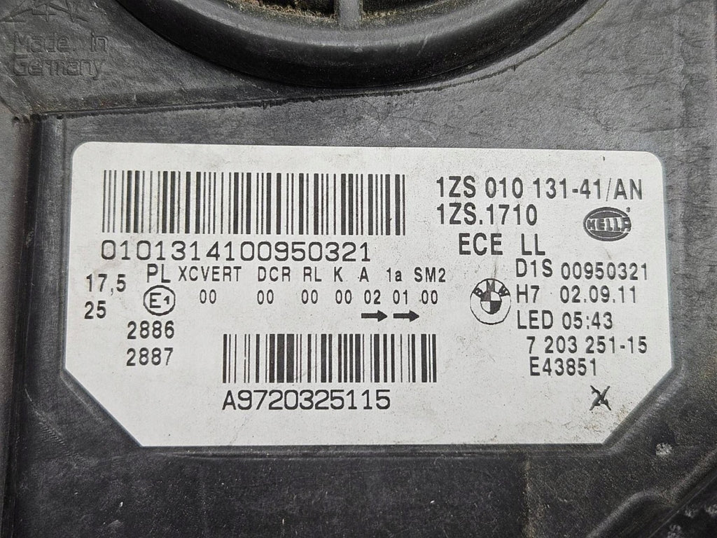 Frontscheinwerfer BMW 5 F11 F10 7203251-15 Links Scheinwerfer Headlight SCH4643563955mk