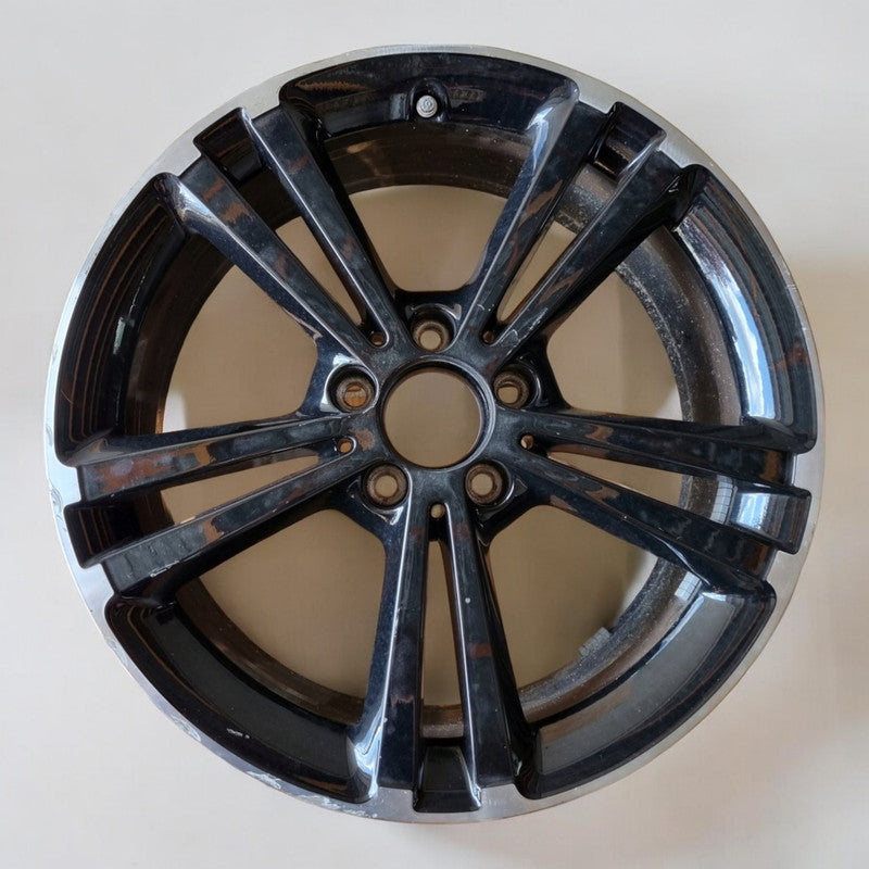 1x Alufelge 18 Zoll 7.5" 5x112 49ET Glanz Schwarz A1774011300 Mercedes-Benz W177