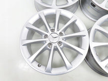 Laden Sie das Bild in den Galerie-Viewer, 4x Alufelge 17 Zoll 6.5" 5x112 44ET Glanz Silber A1774010300 Mercedes-Benz W177 FEL9436093022ce