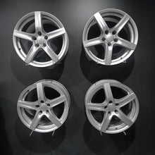Laden Sie das Bild in den Galerie-Viewer, 4x Alufelge 17 Zoll 7.5" 5x112 35ET Glanz Silber Audi A6 A8 Rim Wheel FEL1309740186ss