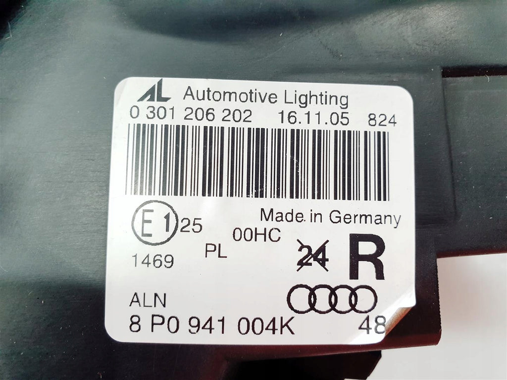 Frontscheinwerfer Audi A3 8P0941004K Rechts Scheinwerfer Headlight SCH8737843843ft