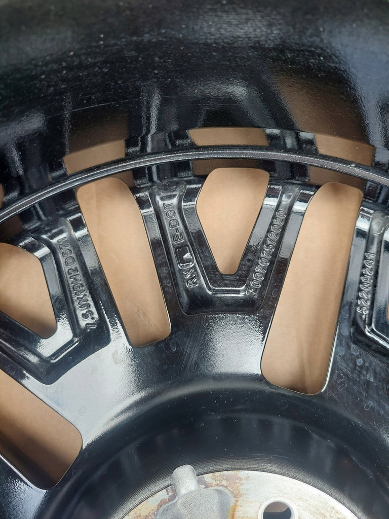 1x Alufelge 19 Zoll 7.5" 5x110 40ET Glanz 52209241 Jeep Compass Rim Wheel