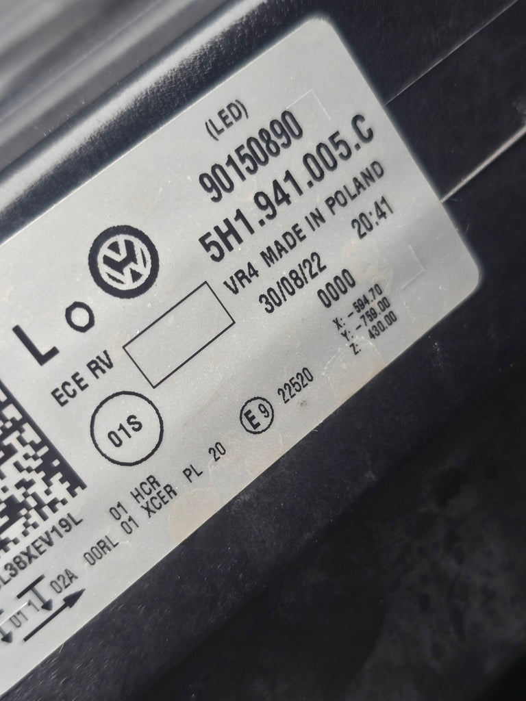 Frontscheinwerfer VW Golf VIII 5H1941005C Links Scheinwerfer Headlight SCH1343498721qb